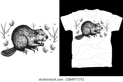 Dam It T-Shirt, Beaver Dam T Shirt, Funny Animal Shirts, Cool Wildlife Tees, Cute Nature Tee, Kids Shirt, Marmot T-shirt