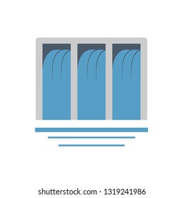 Dam vector icon design.