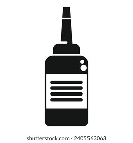 Damage kit paint icon simple vector. Trend basin lady. Shine guide