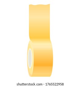 Damage scotch icon. Cartoon of damage scotch vector icon for web design isolated on white background
