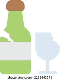 damage Vector illustration on a transparent background. Premium quality symmbols. Line Color vector icons for concept and graphic design.