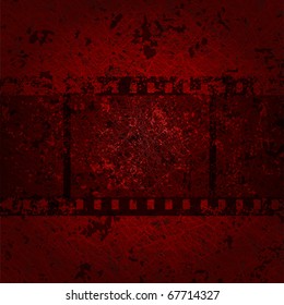 damaged tape on messy vector background. Eps10