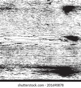 Damaged Wooden Overlay Texture for your design. EPS10 vector.