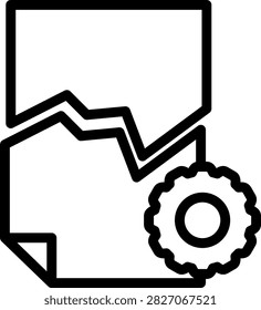 damages Vector Design Icon Style