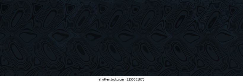 Damascus metal texture, cloud pattern, dark color vector for background 