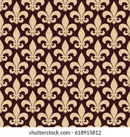 Damascus Vintage vector seamless pattern