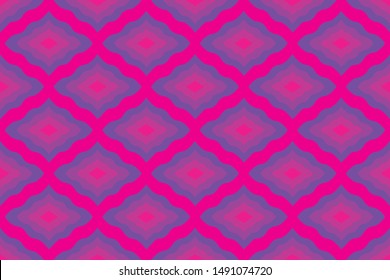 Damask abstract seamless pattern isolated on background with pink and purple color. Ready to print, layered, repeatable, easy to edit, suitable for clothes, wallpaper, background. etc