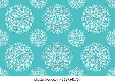 Damask Colour Ethnic Pattern Ndebele Traditional Pattern Drawingfolk Embroidery, Aztec Ornament Print. Design for Carpet, Wallpaper, Clothing, Wrapping, Fabric