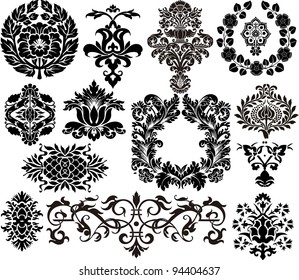 Damask elements