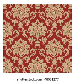 Damask Fabric