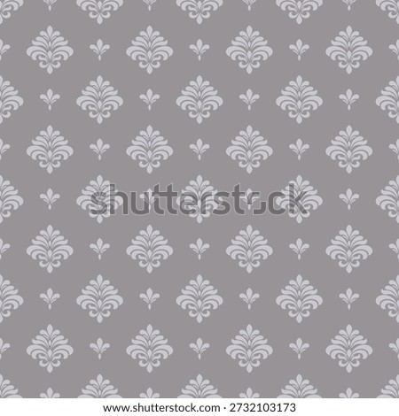 Damask Floral Pattern Seamless Vector Design, damask seamless pattern vector for wallpaper, textiles, tile, Fabric, Branding, Packaging, Invitations and Home Decor Design 