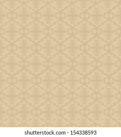 Damask  floral pattern. Vintage vector illustration.