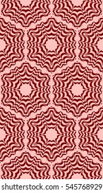 Damask floral seamless pattern background. Luxury texture for wallpaper, invitation. Vector illustration. red color