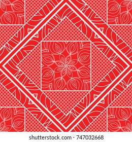 Damask floral seamless pattern background. Luxury texture for wallpaper, invitation. Vector illustration.