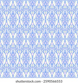 Damask floral seamless pattern element. Vector classical luxury old fashioned damask ornament, royal victorian seamless texture for wallpapers, textile, wrapping. Vintage exquisite floral 