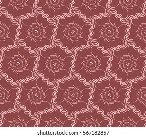 Damask floral seamless pattern. lace background. Luxury texture for wallpaper, invitation.