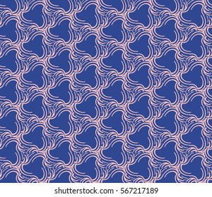 Damask floral seamless pattern. lace background. Luxury texture for wallpaper, invitation.