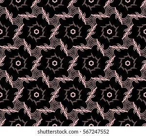 Damask floral seamless pattern. lace background. Luxury texture for wallpaper, invitation.