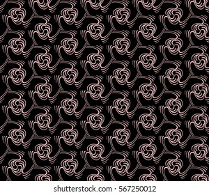 Damask floral seamless pattern. lace background. Luxury texture for wallpaper, invitation.