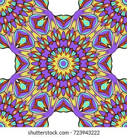 Damask floral seamless pattern. lace background. Luxury texture for wallpaper, invitation. Vector illustration.