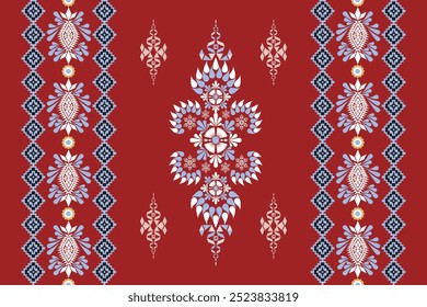 Damask geometric ornament. Navajo tribal vector seamless pattern. Native American ornament. Ethnic South Western decor style. Vector seamless pattern. Mexican blanket, rug. Woven carpet