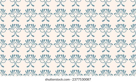 Damask graphic seamless pattern. Oriental floral ornament. For backgrounds, wallpapers, textiles, and fashion.
