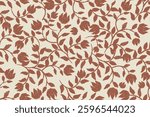 Damask Ikat floral seamless pattern. flower embroidery. design for fashion women, texture, fabric, clothing, wrapping paper, curtains, and decoration. vintage wallpaper