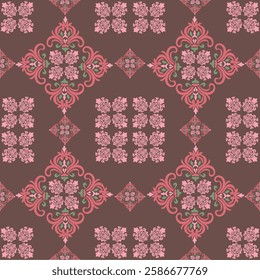 Damask, Jacquard loom, Brocade, Satin weave, Silk damask, Floral pattern, Renaissance influence, Symmetrical design, Luxury textile, Fleur-de-lis motif, Baroque style, Intricate patterns, Reversible f