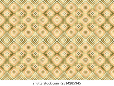 Damast Strick Stoff nahtloses Muster Tapete Hintergrund Design
