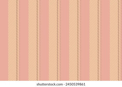 Damask lines seamless pattern, 40s vector stripe vertical. Scratch textile texture fabric background in amber and red colors.