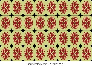 Damask is a luxurious fabric pattern characterized by its intricate