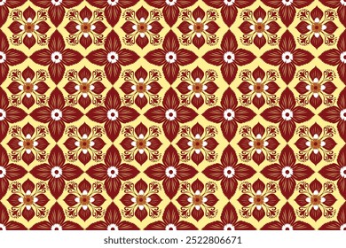 Damask is a luxurious fabric pattern characterized by its intricate