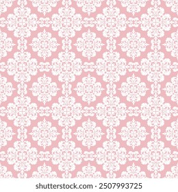 Damask luxury seamless pattern, abstract seamless ornamental pattern with peach fuzz color,design for wallpaper ,background,fabric,silk,saree, decoration, annd other design.
