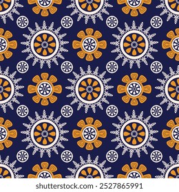 Damask luxury seamless pattern. Vector design with floral and elements for background, wallpaper, fabric, carpet, clothing, furniture, accessories, wrapping.