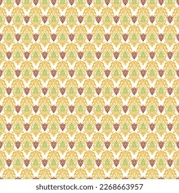 Motivo Damask para tejidos sin costura, patrón sirio, papel de pared, cubierta, envoltura, alfombra y para muchos otros usos en el campo de impresión 
