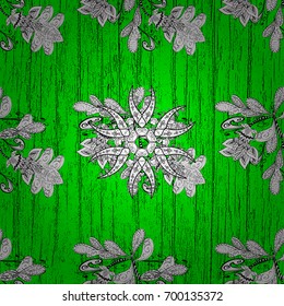 Damask ornament. Traditional vector and white pattern. Classic oriental background.