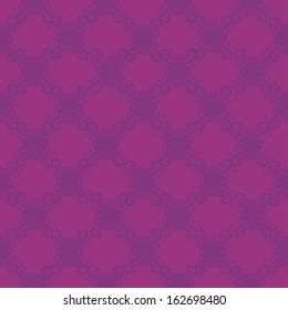 Damask ornamental persian seamless pattern. Vintage oriental seamless pattern in purple tones