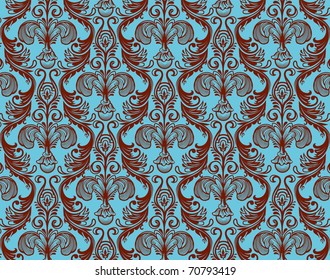 Damask pattern