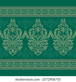 damask pattern with a classic floral design.African embroidery patterns, paisley, boho, floral ikat, ethnic floral designs, ikat sari, ikat patterns and ethnic patterns.