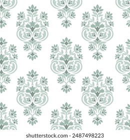 damask pattern damask repeat vector file medallion design 