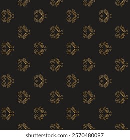 damask pattern. damask seamless pattern. floral pattern suitable for fabric print, fashion, wallpaper, or wrapping paper. leaf seamless pattern background.