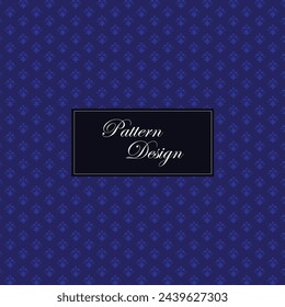 patrón de damasco, patrón sin fisuras, fondo del vector, fondo azul, 