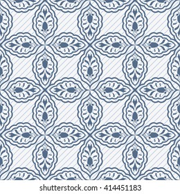 Damask pattern. Seamless vector background