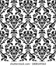 Damask pattern, seamless vector design