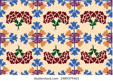 damask pattern, textile, derivving its name frome the fine patterned fabrics 