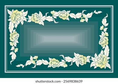 Damask pattern for various printing works