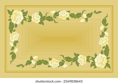 Damask pattern for various printing works