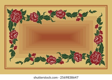 Damask pattern for various printing works