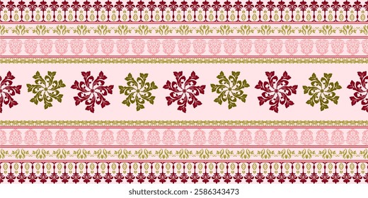 Damask Pattern. Vector Illustration digital file download for print, printable, wallpaper, background, rug, backdrop, decoration, book cover and many projects.