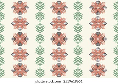 Damask pattern, vector pattern The lines combine flowers, leaves, and animals that are unique and imaginative.